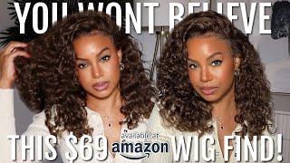 BEST $69 AMAZON CURLY EDGE WIG FIND FOR BEGINNERS? OR... IS IT A FLOP?