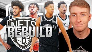 Rebuilding The Brooklyn Nets With Ace Bailey If He Fell..