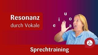 Stimmtraining  - Resonanz durch Vokale