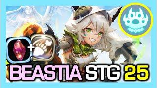 BEASTIA (BMJ+Lv.50) STG25 Skill Rotation / Dragon Nest Korea (2024 Oct)