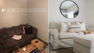 DIY Small Living Room Makeover