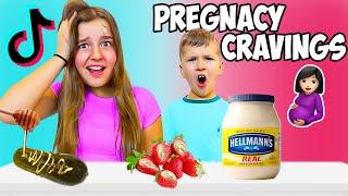 TRYING the MOST WEIRDEST PREGNANCY CRAVINGS!