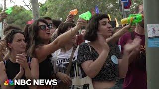 Thousands join anti-tourism protests in Barcelona