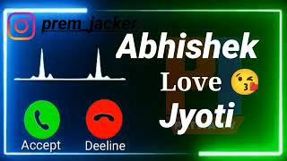 #Abhishek ringtone  sad song Abhishek New song 2022 love you ️