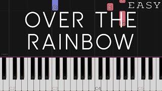 Over The Rainbow - Judy Garland | EASY Piano Tutorial