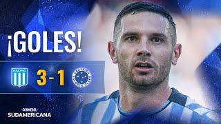 GOLES | RACING vs. CRUZEIRO | FINAL | CONMEBOL SUDAMERICANA 2024