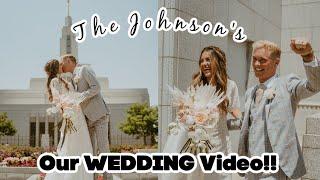 Our Wedding Video! | Alyssa & Dallin