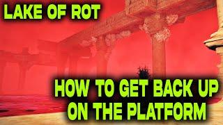 Lake of Rot - How to Get Back UP on The Platform in Lake Of Rot - Elden Ring Guide! Somber Stone 9