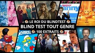 BLIND TEST TOUT GENRE - 100 EXTRAITS (Films, Séries, Dessin Animés, Musiques, Pubs)