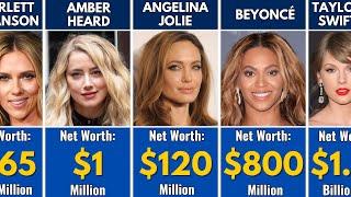 Hollywood Actresses’ Net Worth2024: Who’s the Richest Star?