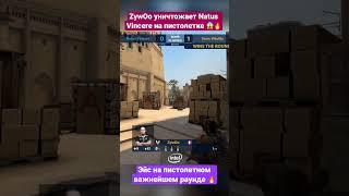 ZyWOo тащит нереальный клатч-эйс против Natus Vincere на пистолетке решающей карты 