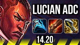 LUCIAN & Nami vs VAYNE & Lulu (ADC) | Legendary | TR Master | 14.20