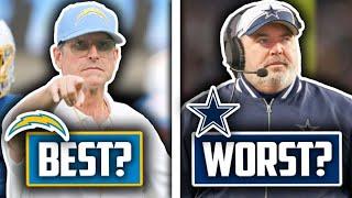 5 WORST NFL Head Coaches In The Game Today, And The 5 BEST That Always Dominate