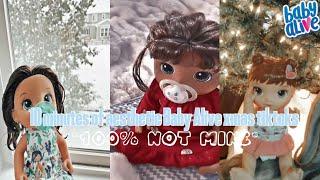 Aesthetic Christmas Baby Alive Tiktok Comp! *100% not mine* (credits to the owners)// 10 minutes!