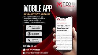 TechMetronix- Best Mobile App Development Company in Gurugram #techmetronix #mobileapp #yt