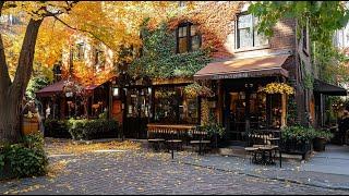 Autumn in New York: Walking Tour Through Greenwich Village to Union Square (4K)