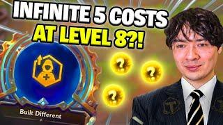 This Gold Orb 2 Starred My 5 Cost While Playing BUILT DIFFERENT?! I Set 13 TFT