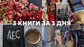 3 книги за 3 дня: любовный роман, хоррор и триллер  марафон чтений