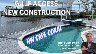 GULF ACCESS NEW CONSTRUCTION | NW CAPE CORAL, FL