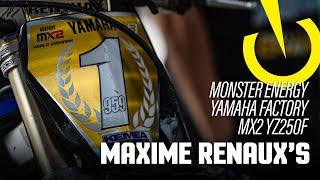 FACTORY BIKE | Maxime Renaux's Yamaha Factory MX2 YZ250F