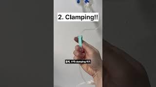 정맥주사 제거하는 방법? #1분간호 #1분간호지식 #신규간호사 #정맥주사 #IV