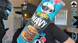 Pringles® WAVY MOA Burger Review! ️  | HALO®  | theendorsement