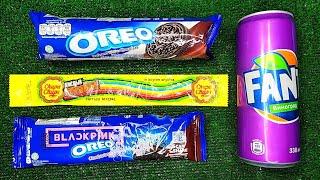 SUPER COOL Chocolate OREO Unpacking vs FANTA. Asmr Opening Satisfying Candy. Best Opening Cookies