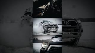 TOYOTA HILUX drifting on ice #autocommunity #drifting #icedrift