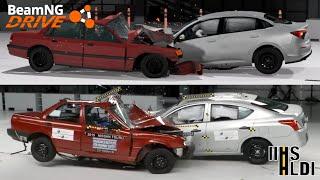 BeamNG.drive vs IIHS Crash Tests (Physics Comparison)