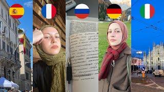 I took 5 C1-C2 language exams in a year.
