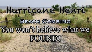 Hurricane Henri Beach Combing!!