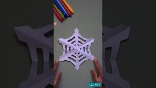 congratulations  making on Sunday ️ || how to make snowflakes ️ || PAPER craft #snowflake