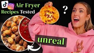 I tried VIRAL AIR FRYER RECIPES... are they any good??