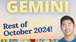 Gemini - HUGE! Your Big Breakthrough Has Arrived! October 21-31 Tarot Horoscope