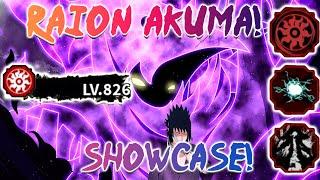 Shindo Life - (FULL SAMURAI SPIRIT) Raion-Akuma Showcase + PVP