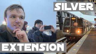 I rode BOTH of the FIRST Silver Line Extension Trains!