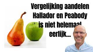 Vergelijking tussen de bedrijven Peabody en Hallador Energy, welk aandeel is interessanter