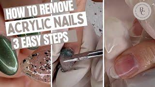 How to Remove Acrylic Nails at Home Step by Step guide (2021)