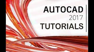 AutoCAD 2017 - Tutorial for Beginners [+General Overview - 12 mins!]*