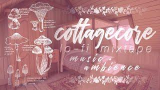  cottagecore music + ambience (cassette/lofi mixtape) — soft, dusty + mostly acoustic