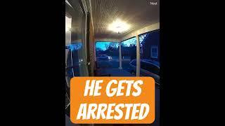 Google Nest Cam Aids Arrest of Crazy Man #smarthometech #crime #doorbellcam