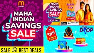 Meesho Maha Indian Savings Sale 2025 | First Big Sale Of Meesho 2025 | Meesho Upcoming Sale In 2025