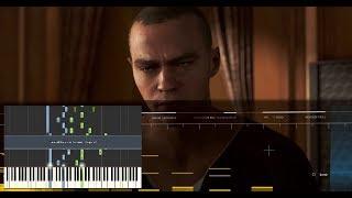 Detroit Become Human - Intro/Hopeful (Markus Version) Synthesia Piano