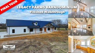 Legacy Farms Barndominium Tour: A Must-See