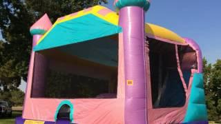 4n1 Princess Sparkle Combo - All Around Bounce House Company