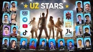 UZ STARS turniri barcha yulduzlar: CRAZYFOX, SENATOR, AZIK, VISOLKIN, COCAINE, BEKJAN, KIRA, PSIX...