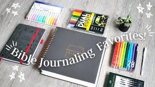 Bible Study Journal Favorites | My Favorite Bible Journaling Supplies | Journaling Supply Favorites