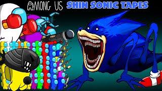 어몽어스 VS SHIN SONIC TAPES Monster | Among Us Animation Zombies