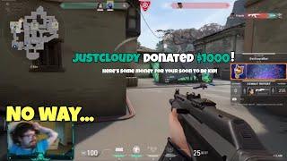 Donating $1000 to Twitch streamers with 0 Viewers