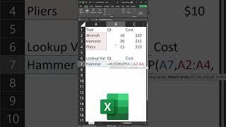 Excel! XLOOKUP #excel